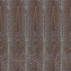 Seamless pattern of textured wooden plank wall with corrosion