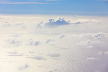 Clouds and sky on a clear day moon