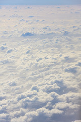 Clouds and sky on a clear day moon