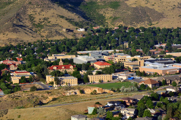 Colorado School of Mines campus on a sunny day