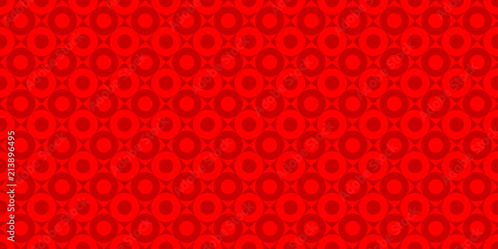 Poster background pattern seamless red luxury circle abstract vector design. chinese new year background.