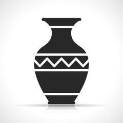 vase icon on white background