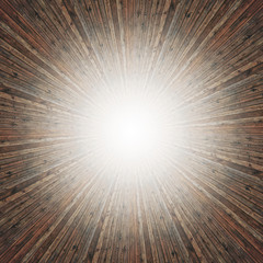 wooden tunnel background