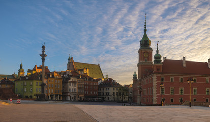 Naklejka na ściany i meble Royal Castle in Warsaw.