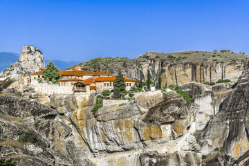 Orthodox monastery in the mountains