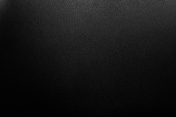 Luxury black leather texture background