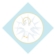 La colomba &egrave; un simbolo della religione cristiana