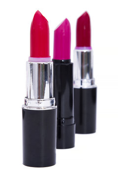 lipstick bars isolated