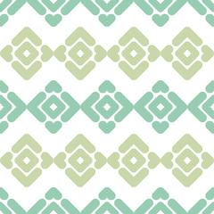 Seamless abstract geometric pattern. Texture of strips and rhombuses. Textile rapport.