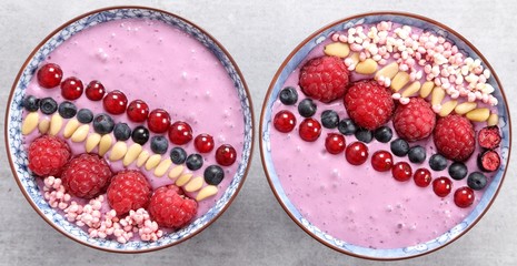 Smoothie bowls.
