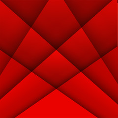 Abstract vector background with overlap red lines