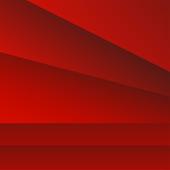 Obraz premium Abstract vector background with overlap red lines
