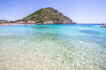 Obraz premium Paleokastritsa bay, Corfu, Greece