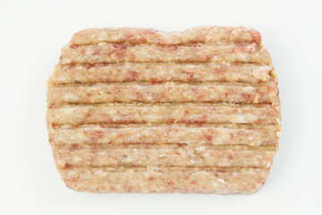 steaks hachés aux oignons