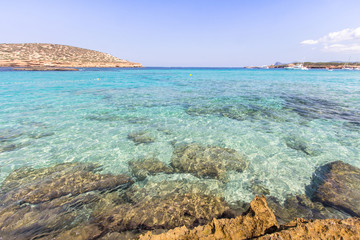 Fototapeta premium Cala Conta, Ibiza island, Spain
