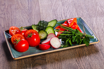 Fresh seasonal vegetables