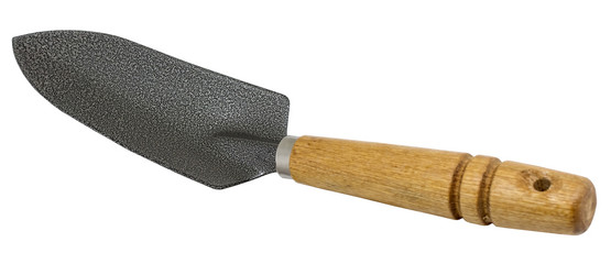 Garden shovel isolated on white