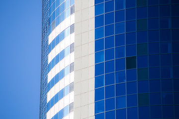 windows of office building