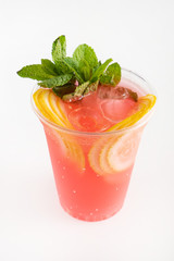 cocktail in the glass