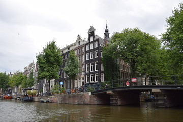 Naklejka premium Amsterdam, Pays-Bas