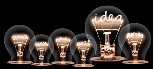Light Bulbs Concept