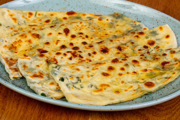 Kutab with meat