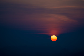 Sunset sky background