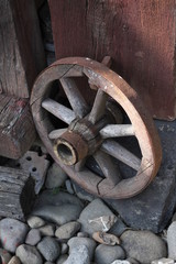 wooden wheel