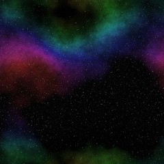 Universe night sky texture with many colors on the sky