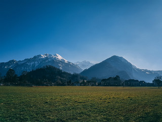 Swiss Mountain View