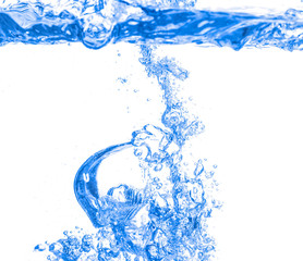 water bubbles in water