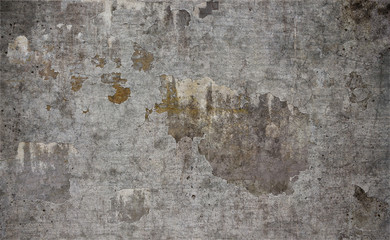 Fototapeta premium Old damaged concrete wall texture background