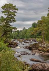 Fototapeta na wymiar Falls of Dochart, Scotland