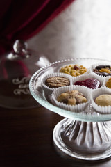 Wedding buffet with sweet littke cookies