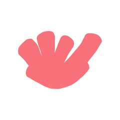 Obraz premium coral isolated hand drawing vector.