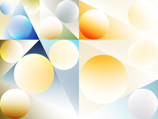 Abstract mosaic background