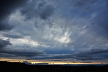 Sunset at Krafla Lava Fields