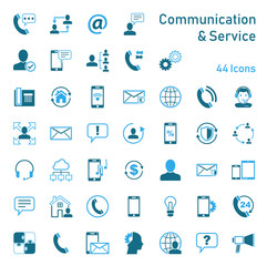 Communication & Service - Iconset