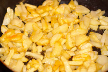 pan-fried potatoes at home