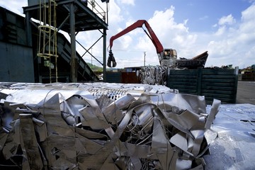 scrap stainless steel recycling plant