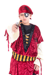 little boy on halloween