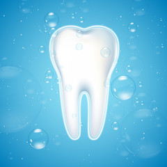 Dental care Tooth Icon. Graphic concept for your design