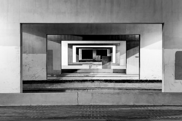 Under the Bridge BW