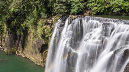 Fototapeta na wymiar Shifen Waterfall in Taiwan 12