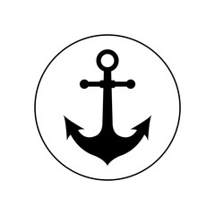 Anchor icon, logo