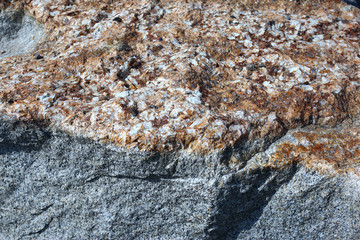 stone and rock background - granite and mika - obrazy, fototapety, plakaty