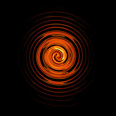 twirl motion of fire flame abstract background