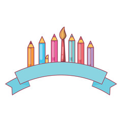 Obraz premium School emblem design