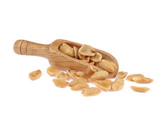 peanuts isolated on white background