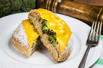 Toast with cheese